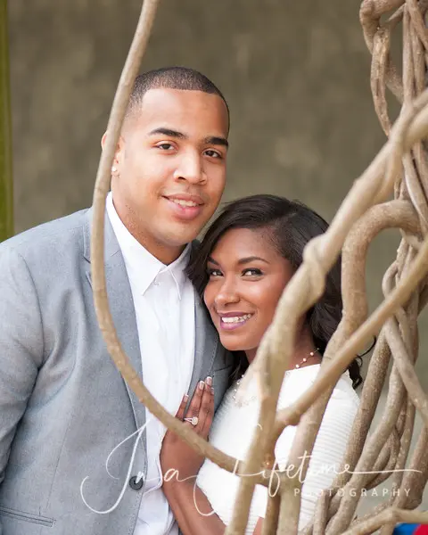 Hermann Park engagement photos