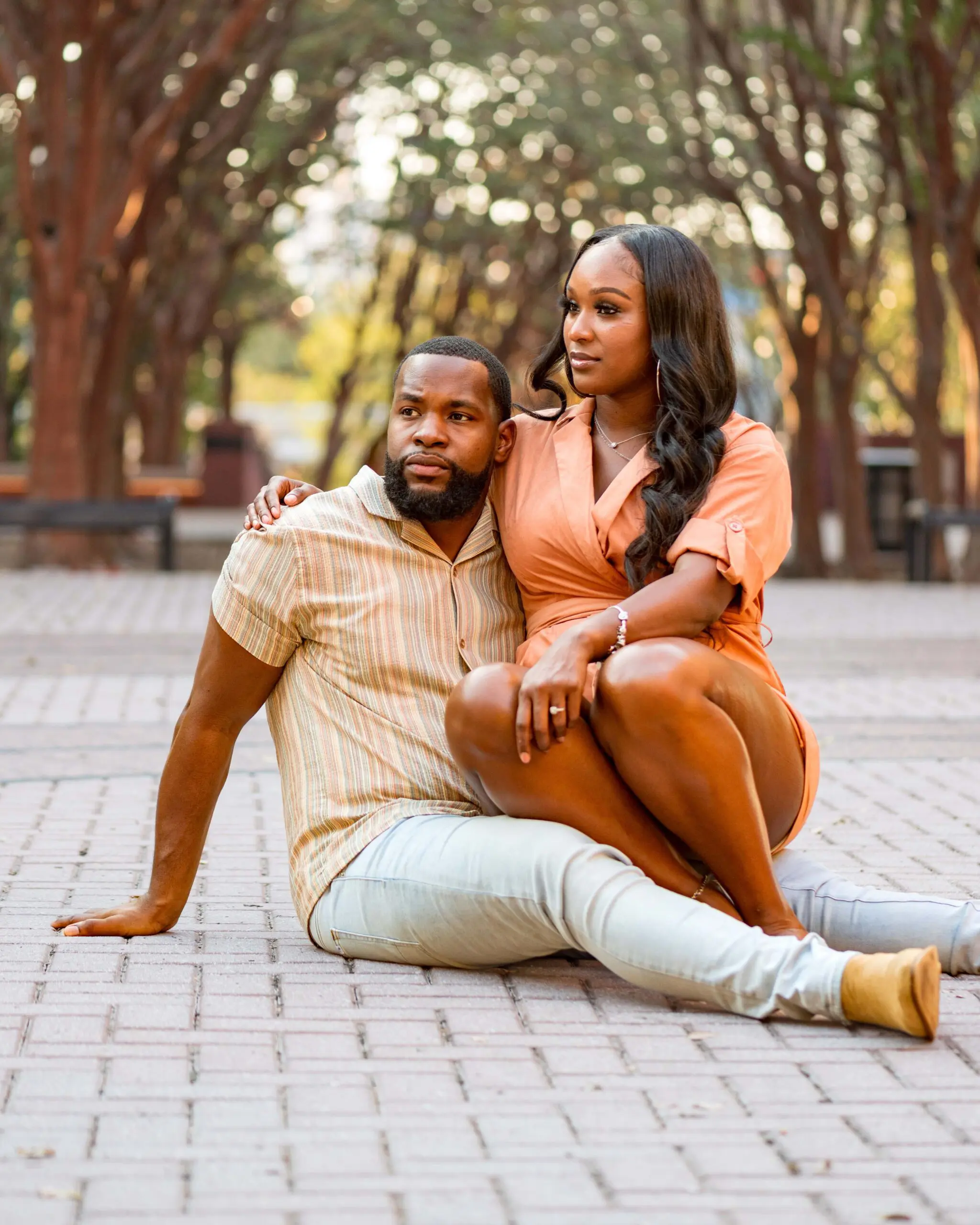Wortham Center houston engagement photos